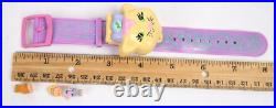 1995 VTG Polly Pocket Bluebird Polly Loves Kitty Watch Bracelet 100% Complete