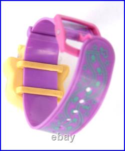 1995 VTG Polly Pocket Bluebird Polly Loves Kitty Watch Bracelet 100% Complete