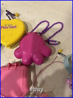 1995 Vintage Bluebird Polly Pocket Bracelets My Secret Fairy Tales & MORE