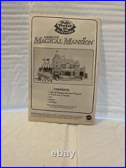 1995 Vintage Polly Pocket Magical Mansion Mattel 11985 Pollyville (Incomplete)