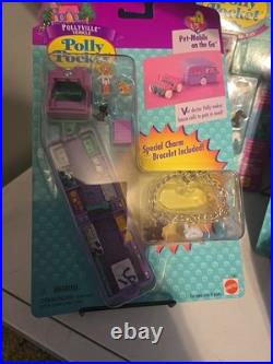 1996 Pet Surgery Mobile On The Go NEW Polly Pocket Vintage Charm Bracelet RARE