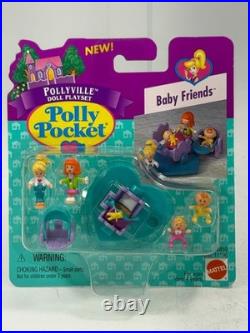 1996 Polly Pocket Bluebird Baby Friends MOC