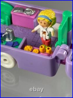 1996 Polly Pocket Bluebird Pet Surgery On The Go Complete All Original