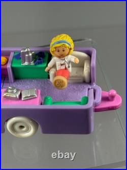 1996 Polly Pocket Bluebird Pet Surgery On The Go Complete All Original