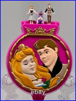 1996 Polly Pocket Bluebird Sleeping Beauty Playcase Complete All Original