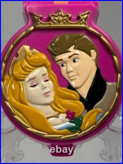 1996 Polly Pocket Bluebird Sleeping Beauty Playcase Complete All Original