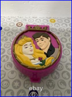 1996 Polly Pocket Bluebird Sleeping Beauty Playcase Complete All Original