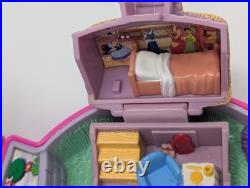 1996 Polly Pocket Bluebird Sleeping Beauty Playcase Complete All Original