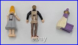 1996 Polly Pocket Bluebird Sleeping Beauty Playcase Complete All Original