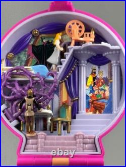 1996 Polly Pocket Bluebird Sleeping Beauty Playcase Complete All Original