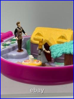 1996 Polly Pocket Bluebird Sleeping Beauty Playcase Complete All Original