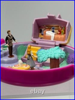 1996 Polly Pocket Bluebird Sleeping Beauty Playcase Complete All Original