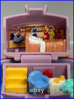 1996 Polly Pocket Bluebird Sleeping Beauty Playcase Complete All Original