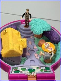 1996 Polly Pocket Bluebird Sleeping Beauty Playcase Complete All Original