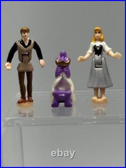 1996 Polly Pocket Bluebird Sleeping Beauty Playcase Complete All Original