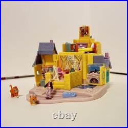 1996 Polly Pocket Disney Aristocats Near Complete Vintage Bluebird Rare