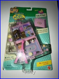 1996 Polly Pocket Polly In Paris Vacation Fun Travel Bag Smoking Environment