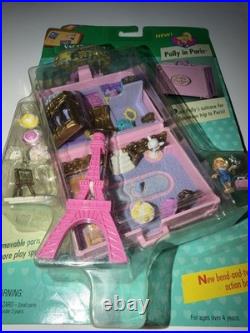 1996 Polly Pocket Polly In Paris Vacation Fun Travel Bag Smoking Environment