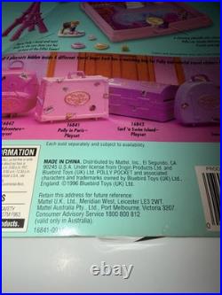 1996 Polly Pocket Polly In Paris Vacation Fun Travel Bag Smoking Environment