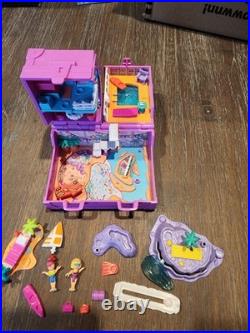 1996 Polly Pocket Surf n Swim Island Complete
