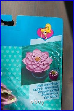 1996 Vintage Polly Pocket Fountain Fantasy Waterlily Multi Lingual Card Sealed