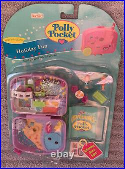 1996 Vintage Polly Pocket RARE Holiday (Hawaiian) Fun Suitcase Toys NEW & SEALED