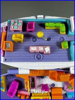 1997 Polly Pocket Bluebird Fun Cruise Complete All Original