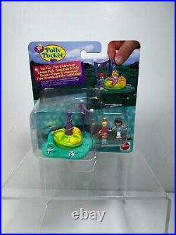 1997 Polly Pocket Bluebird Fun Fair Caterpillar Ride New On Card