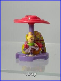 1997 Polly Pocket Rose Hideaway Variation Complete All Original