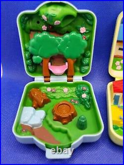 1997 Vintage Tomy Polly Pocket Pokemon Lot Of 2 Nintendo Charmander Weedle