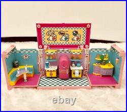 1999 Vintage Polly Pocket Dream Builders Deluxe Mansion Bluebird Toys
