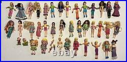 2000s Large Polly Pocket Lot Figures Clothes Shoes Accessories Pets Vintage