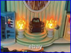 2001 Mattel Polly Pocket Wizard of Oz Emerald City Playset 5 Figures LIGHTS WORK