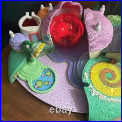 2001 Mattel Polly Pocket Wizard of Oz Emerald City Playset 5 Figures LIGHTS WORK