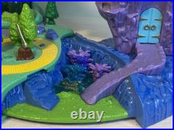 2001 Mattel Polly Pocket Wizard of Oz Emerald City Playset 5 Figures LIGHTS WORK