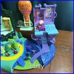 2001 Mattel Polly Pocket Wizard of Oz Emerald City Playset 5 Figures LIGHTS WORK