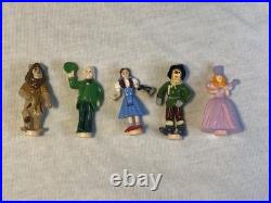 2001 Mattel Polly Pocket Wizard of Oz Emerald City Playset 5 Figures LIGHTS WORK 2001 Mattel Polly Pocket Wizard of Oz Emerald City Playset 5 Figures LIGHTS WORK