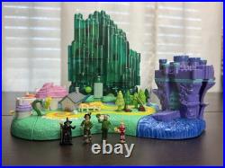 2001 Polly Pocket Wizard Of Oz Playset Lights Work! Figures Not Complete