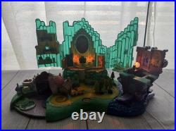 2001 Polly Pocket Wizard Of Oz Playset Lights Work! Figures Not Complete
