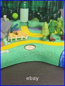 2001 Polly Pocket Wizard Of Oz Playset Lights Work! Figures Not Complete