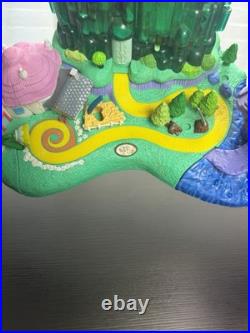 2001 Polly Pocket Wizard Of Oz Playset Lights Work! Figures Not Complete