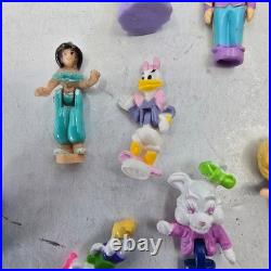 23- 1990s Vintage Polly Pocket Figures Galoob Pretty Dollhouse Trendmasters RARE