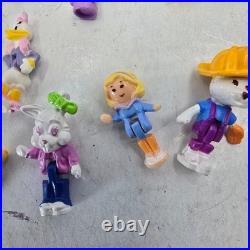 23- 1990s Vintage Polly Pocket Figures Galoob Pretty Dollhouse Trendmasters RARE