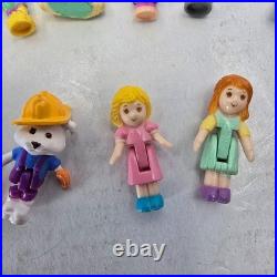 23- 1990s Vintage Polly Pocket Figures Galoob Pretty Dollhouse Trendmasters RARE
