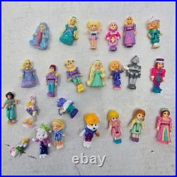 23- 1990s Vintage Polly Pocket Figures Galoob Pretty Dollhouse Trendmasters RARE