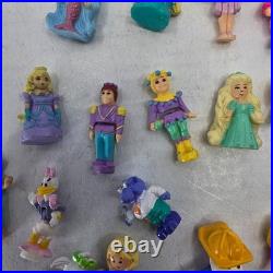 23- 1990s Vintage Polly Pocket Figures Galoob Pretty Dollhouse Trendmasters RARE