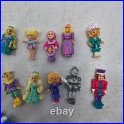 23- 1990s Vintage Polly Pocket Figures Galoob Pretty Dollhouse Trendmasters RARE