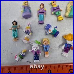 23- 1990s Vintage Polly Pocket Figures Galoob Pretty Dollhouse Trendmasters RARE