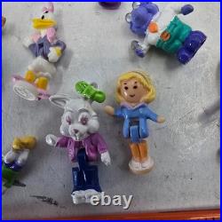 23- 1990s Vintage Polly Pocket Figures Galoob Pretty Dollhouse Trendmasters RARE