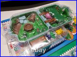 3 SEALED VINTAGE 1997 Tomy/Auldey Pokemon Polly Pocket CLEFAIRY SQUIRTLE DIGLETT
